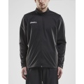 Craft Sport-Trainingsjacke Squad - ohne Seitentaschen, bequeme und funktionell - schwarz Herren